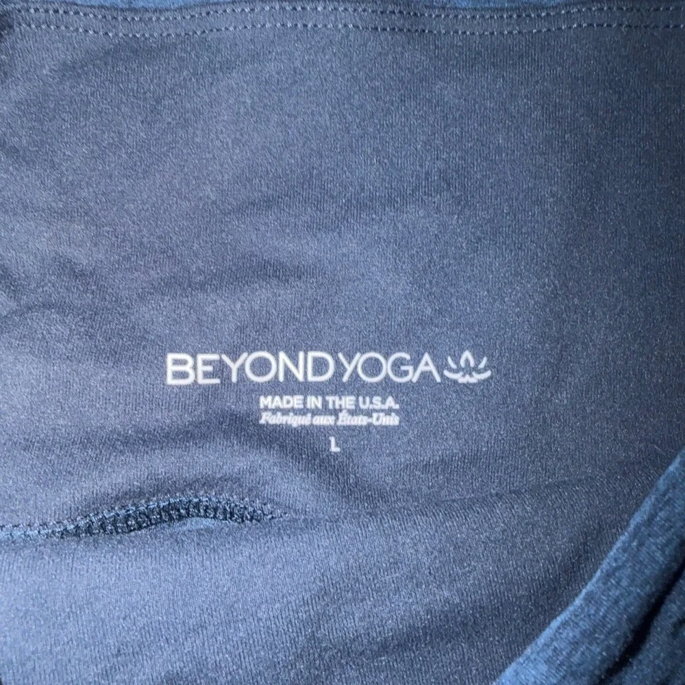 Beyond Yoga Spacedye Colorblock Leggings Womens‎ Large Blue Yoga